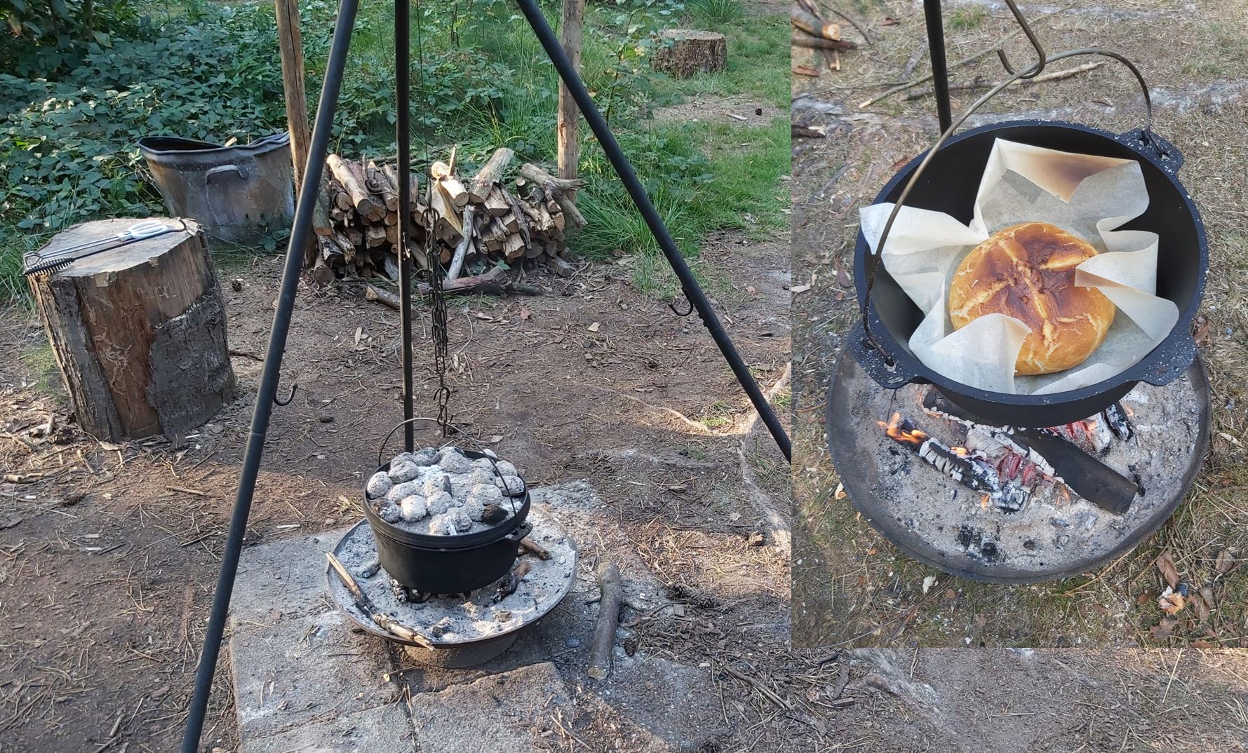 Koken op houtvuur workshop
